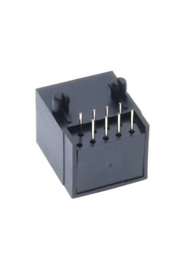 8P8C Plastik RJ45 Soket Ethernet Bağlantı Soketi 8 Pin Pcb Montaj - 3