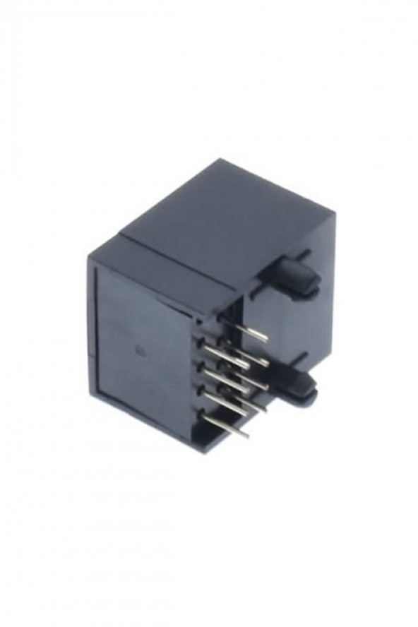 8P8C Plastik RJ45 Soket Ethernet Bağlantı Soketi 8 Pin Pcb Montaj - 6