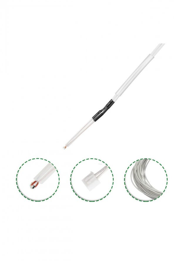 100cm Kablolu 100K NTC Cam Termistör Sıcaklık Sensörü 3D Yazıcı - Resim 4