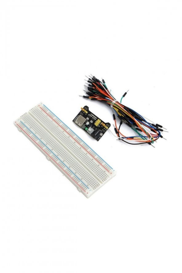 Breadboard Seti - MB-102 + 65 Parça Kablo Seti + Bb. Güç Kaynağı - 2