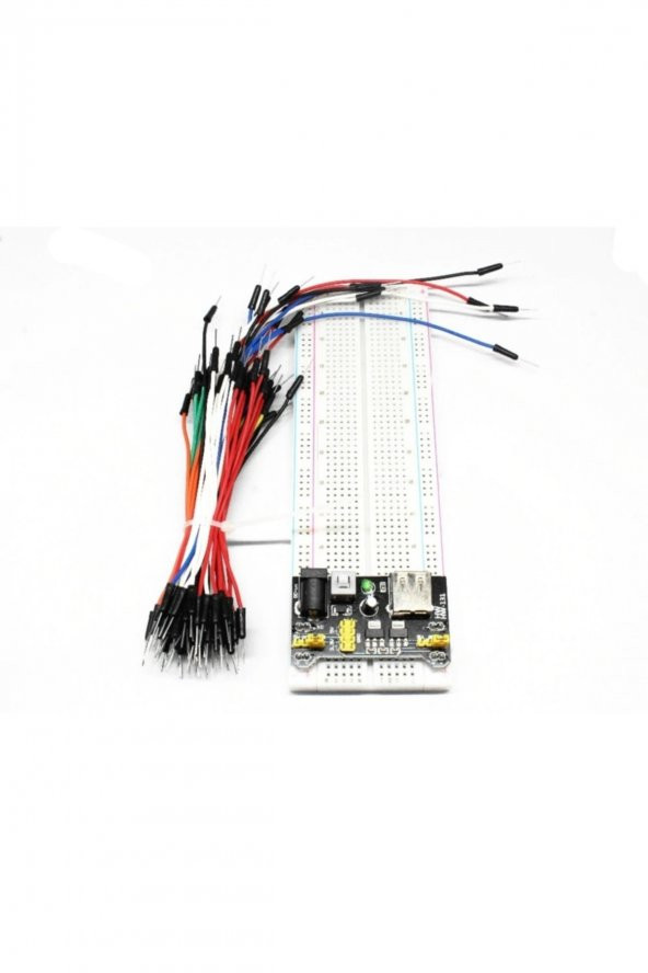Breadboard Seti - MB-102 + 65 Parça Kablo Seti + Bb. Güç Kaynağı - 3