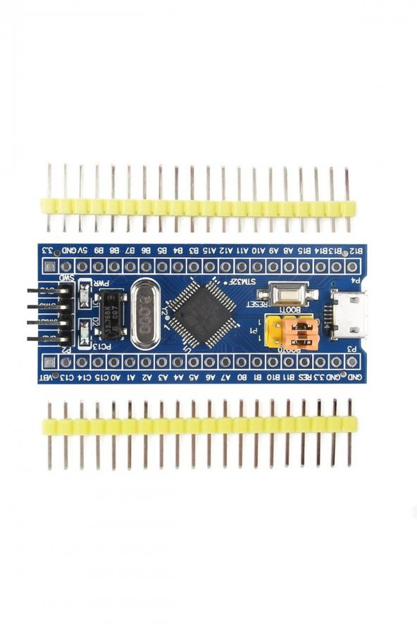 STM32F103C6T6 ARM Cortex M3 Bluepill 72Mhz Cpu 32K Flash TQFP48 USB CAN Minimum Sistem Geliştirme Kartı