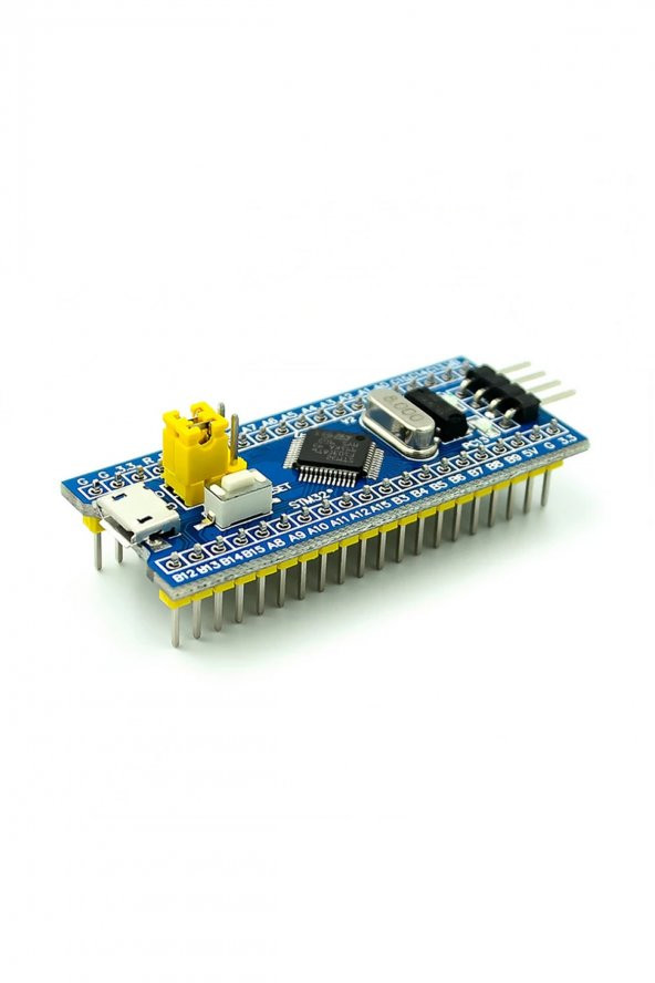 STM32F103C6T6 ARM Cortex M3 Bluepill 72Mhz Cpu 32K Flash TQFP48 USB CAN Minimum Sistem Geliştirme Kartı - 5