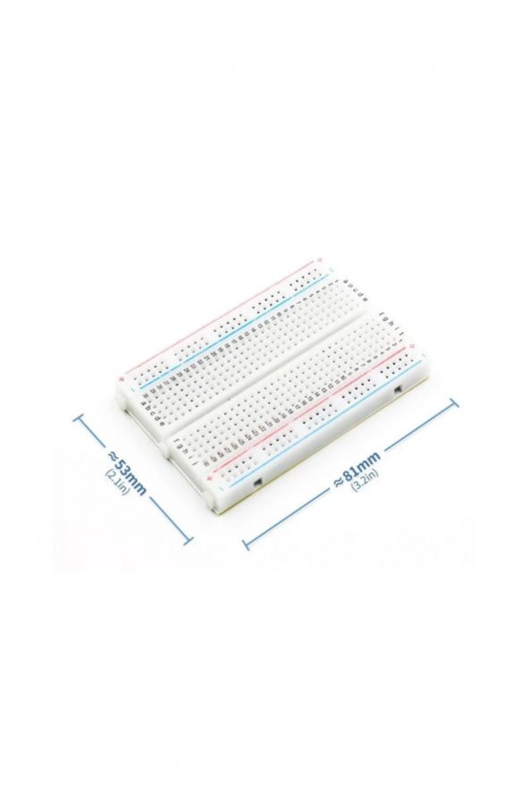 Orta Boy Breadboard 400 Pin Hücre Bread Board Protoboard Proto