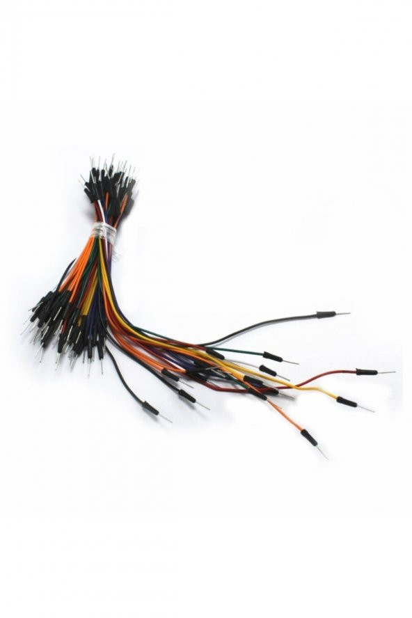 65li Erkek-Erkek Breadboard Jumper Kablo Seti Esnek 65 Adet - 4