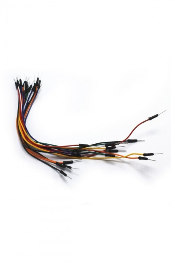 65li Erkek-Erkek Breadboard Jumper Kablo Seti Esnek 65 Adet - 5