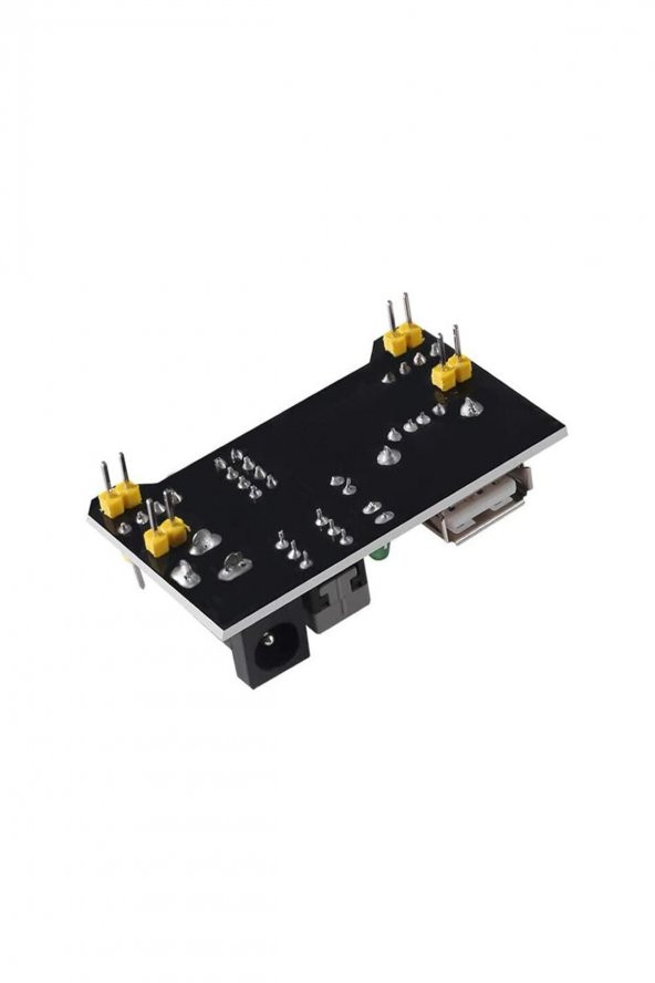 Breadboard 3.3V 5V Güç Kaynağı Modülü  Usb Besleme 2 Çıkışlı Elektronik Prototip Devre Deney Test - 7