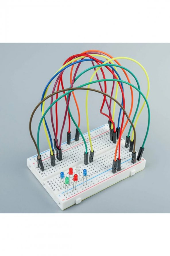 Orta Boy Breadboard 400 Pin Hücre Bread Board Protoboard Proto - 8