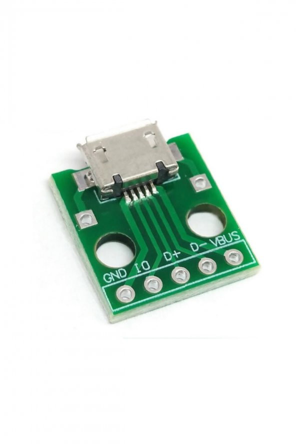 Micro Usb To Dip Çevirici Pcb 5V Usb Haberleşme Deney Prototip - 3