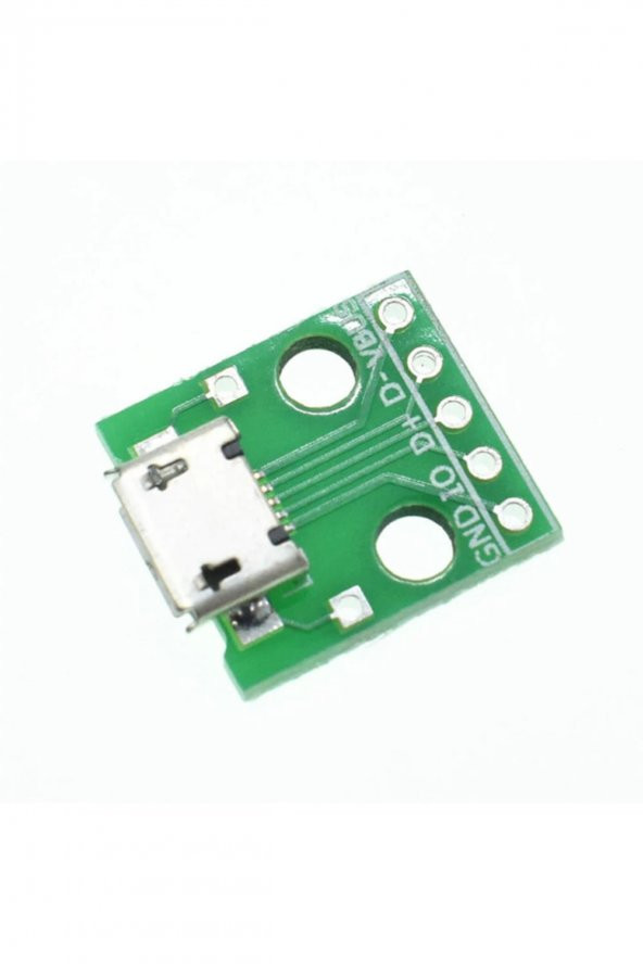 Micro Usb To Dip Çevirici Pcb 5V Usb Haberleşme Deney Prototip - 5