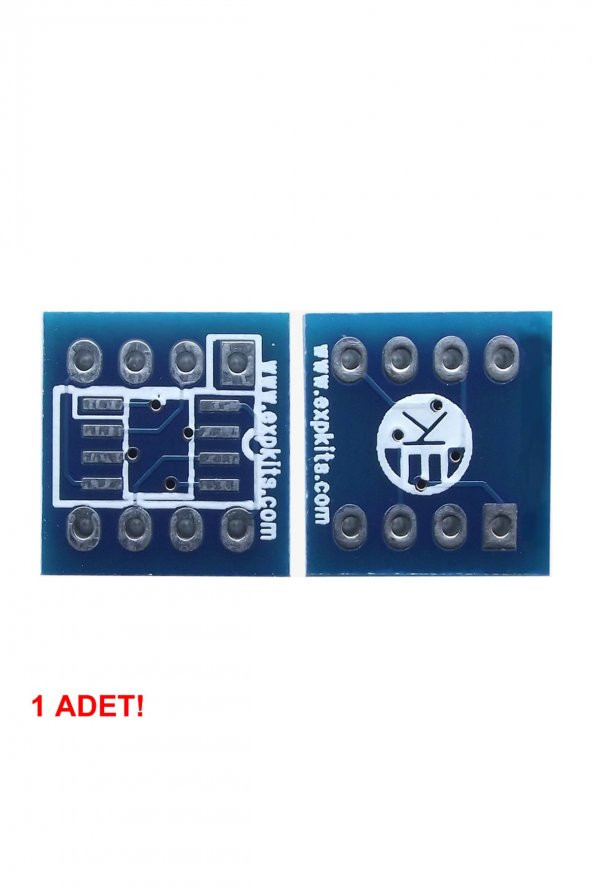 SOIC8 to DIP8 Smd Çevirici Pcb  SOP8 Elektronik Devre Kartı Prototip Deney Kartı Proto Pertenaks - 3