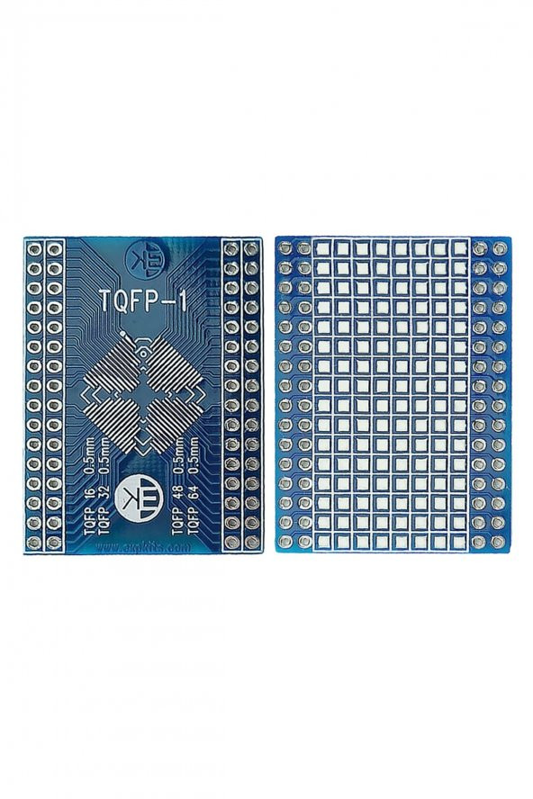 TQFP-1 0.5mm Smd Dip Çevirici Pcb TQFP16 TQFP32 TQFP48 TQFP64 - 5
