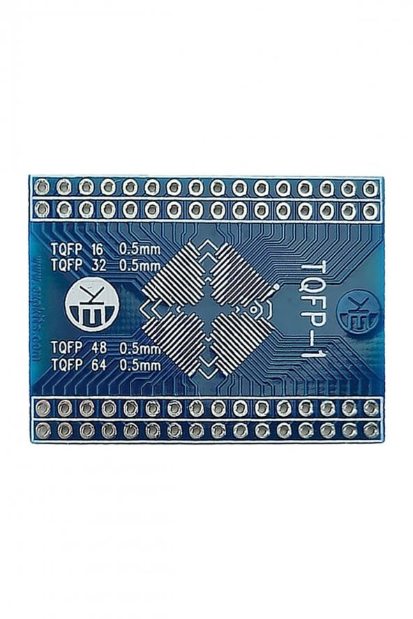 TQFP-1 0.5mm Smd Dip Çevirici Pcb TQFP16 TQFP32 TQFP48 TQFP64 - 6