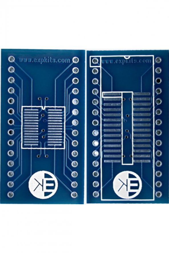 SOSS28 DIP Çevirici PCB SO28 - SSOP28 SOIC28 SSOP28 to DIP28