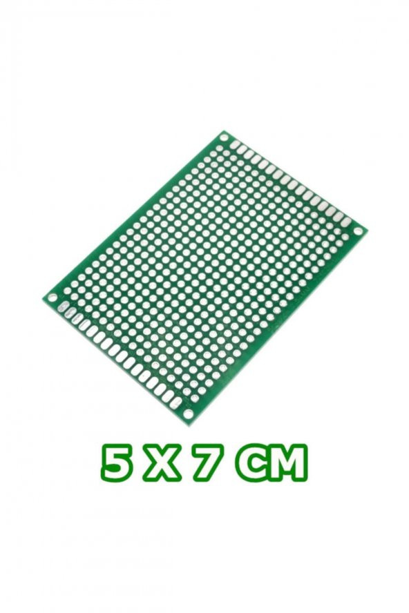 5cm x 7cm 18X24 Proto Pcb Pertinaks Elektronik Devre Prototip Deney Kartı FR4 Delikli Plaket Kaliteli Pcb - Resim 6