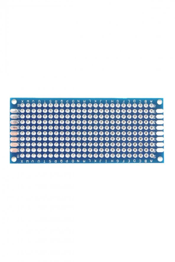 3cm x 7cm 10X24 Proto Pcb Pertinaks Elektronik Devre Prototip Deney Kartı FR4 Delikli Plaket Kaliteli Pcb - Resim 2