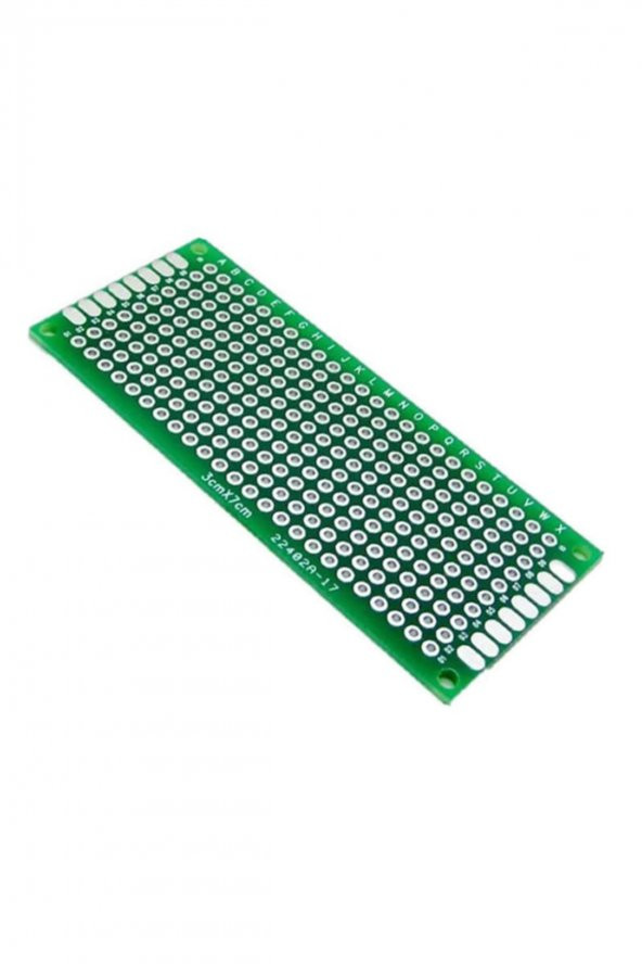 3cm x 7cm 10X24 Proto Pcb Pertinaks Elektronik Devre Prototip Deney Kartı FR4 Delikli Plaket Kaliteli Pcb - Resim 6