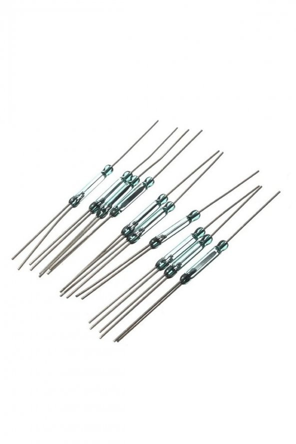 Reed Switch 3 Pin DC 60V 4W Manyetik Alan Algılayıcı Anahatar Röle NO NC Kontak Çıkışı Kapı Pencere Makine - Resim 7