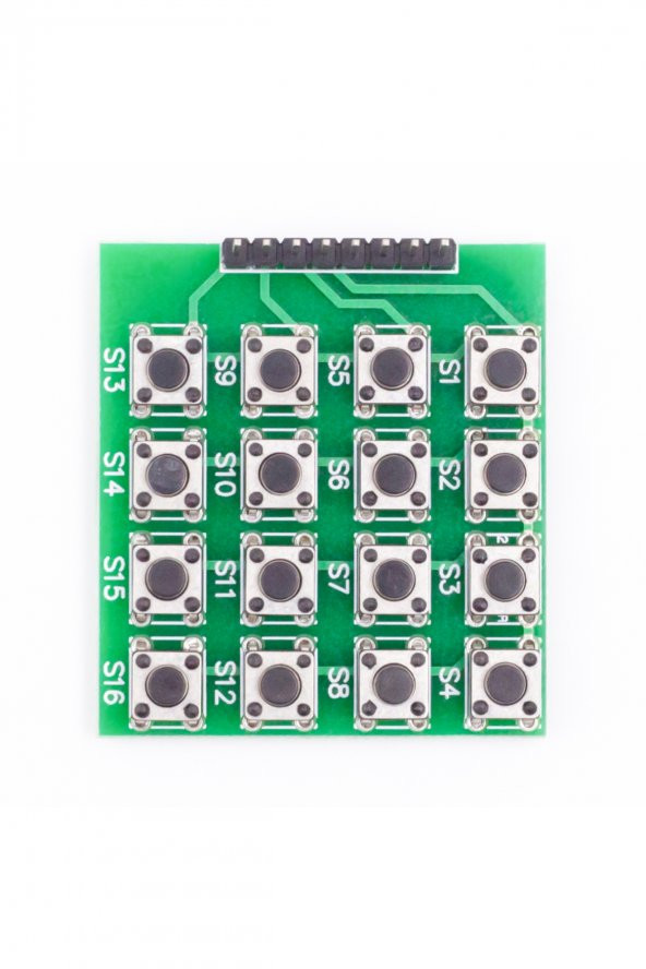 4x4 16 Buton Keyboard 4 x 4 Keypad Matrix Tuş Takımı - 5