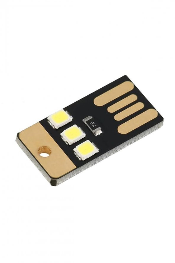 Usb Led Lamba Modülü Mini Çok İnce Led Işık Kamp Gece Lambası - 5