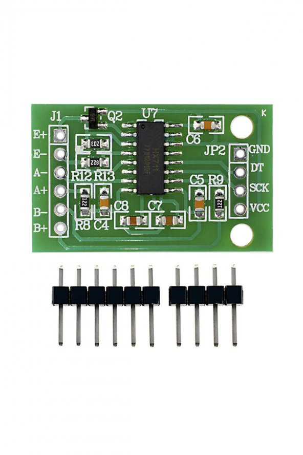 HX711 Çift Kanal Ağırlık Sensör Modülü Basınç Tartı Load Cell 24bit ADC 2 Kanal 128x Kazançlı PGA - 3
