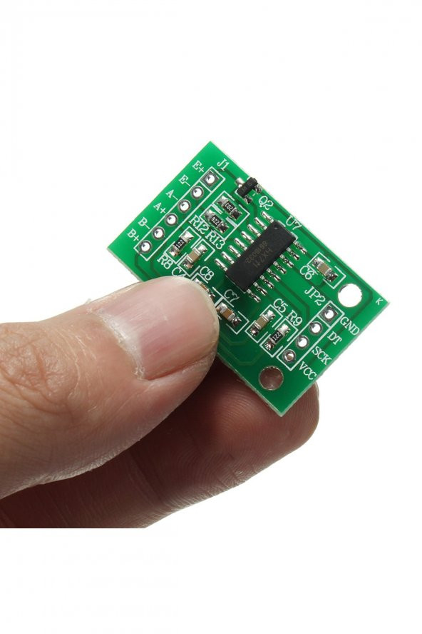 HX711 Çift Kanal Ağırlık Sensör Modülü Basınç Tartı Load Cell 24bit ADC 2 Kanal 128x Kazançlı PGA - 5