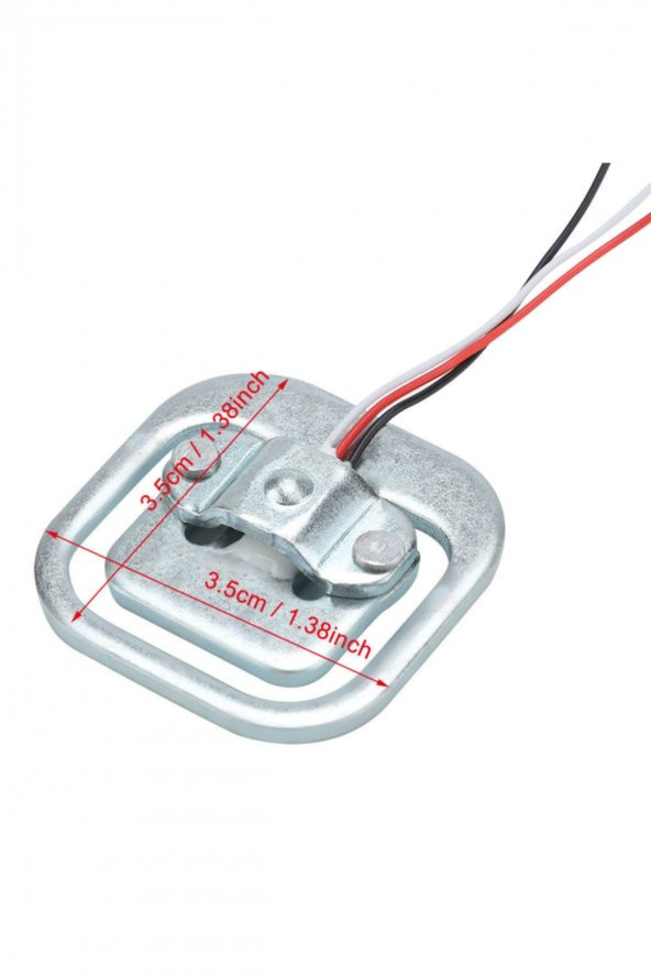 50 kg Ağırlık Tartı Sensörü Kare - Loadcell  100kg 200kg HX711 - 8