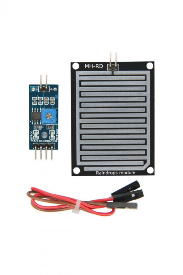 Yağmur Algılama Sensör Modülü Arduino Raindrops Su Algılama