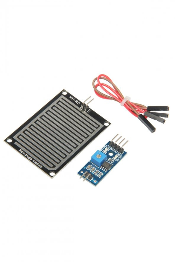 Yağmur Algılama Sensör Modülü Arduino Raindrops Su Algılama - 4