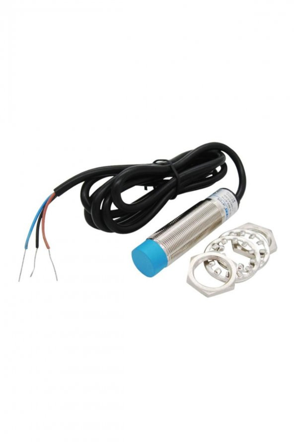 LJ18A3-8-Z/BX Endüktif Mesafe Sensörü NPN NO 8mm Metal Algılayıcı Temassız Proximity 3 Telli DC 6-3V - 2