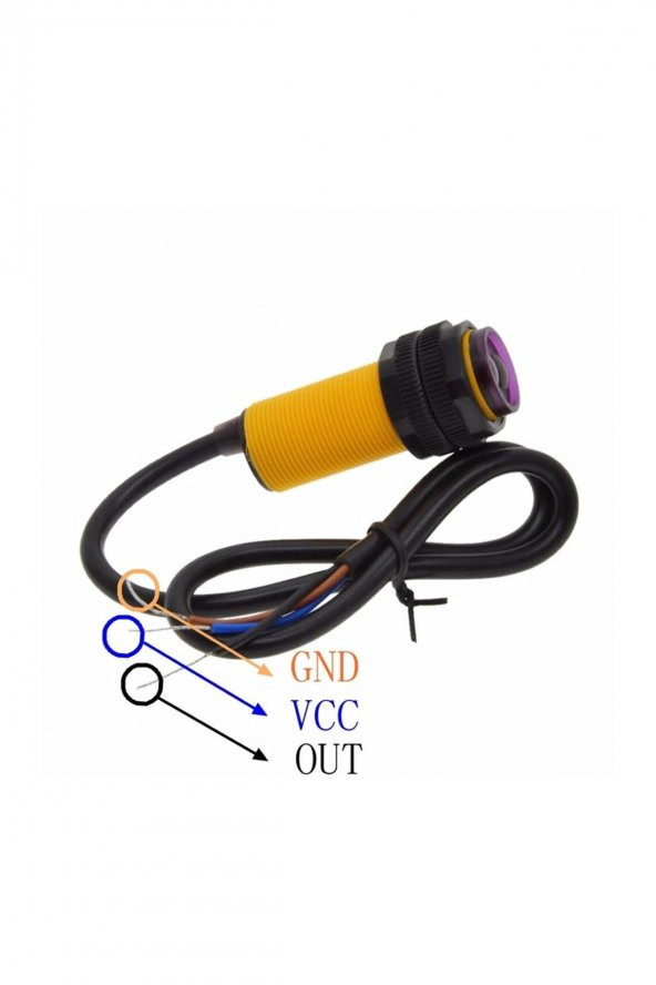 E18-D80NK Kızılötesi Mesafe Sensörü MZ80 - 2