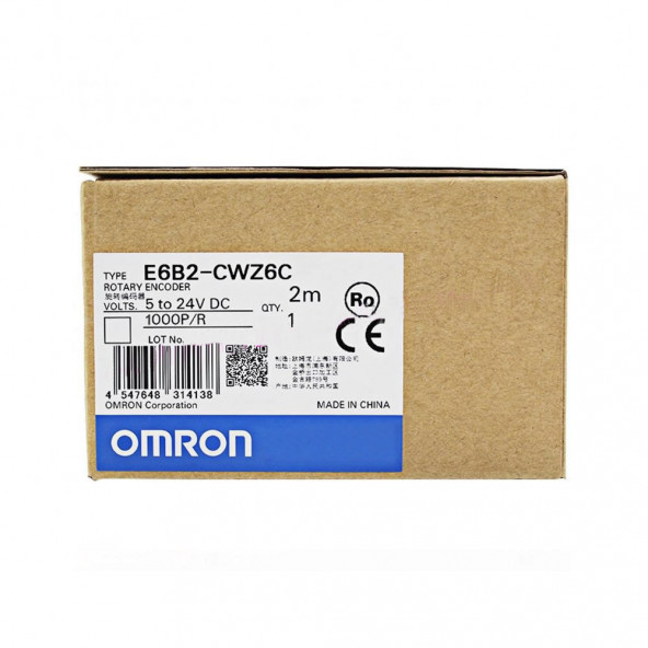 Omron E6B2-CWZ6C Rotary Encoder 1000 Pals P/R Rpm Enkoder - 8