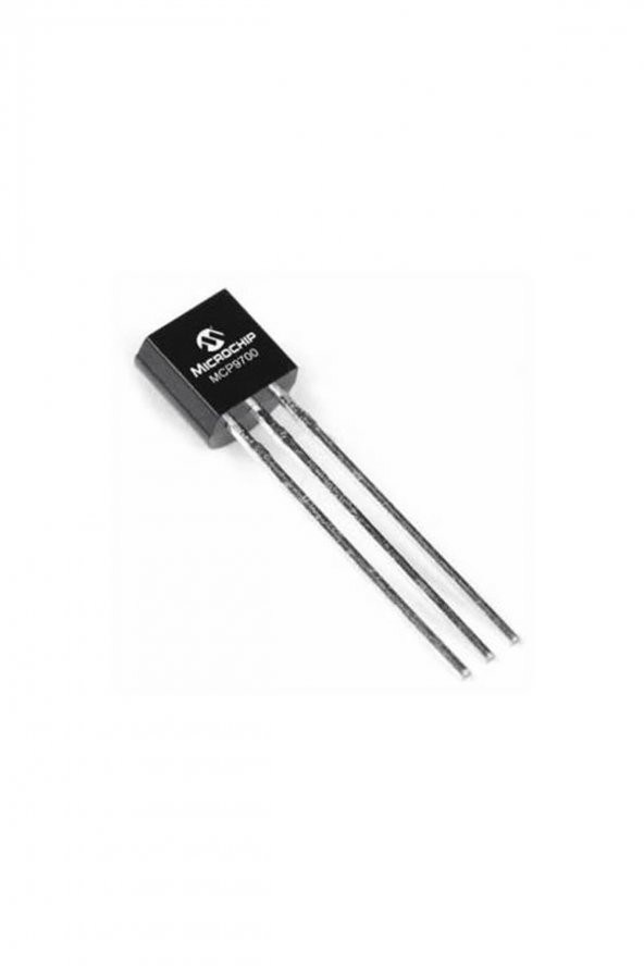 Microchip MCP9700-E/TO Analog Sıcaklık Isı Sensörü  LM35 Muadili -40C +125C 3 Pin To92 Otomotiv Termostat - 4