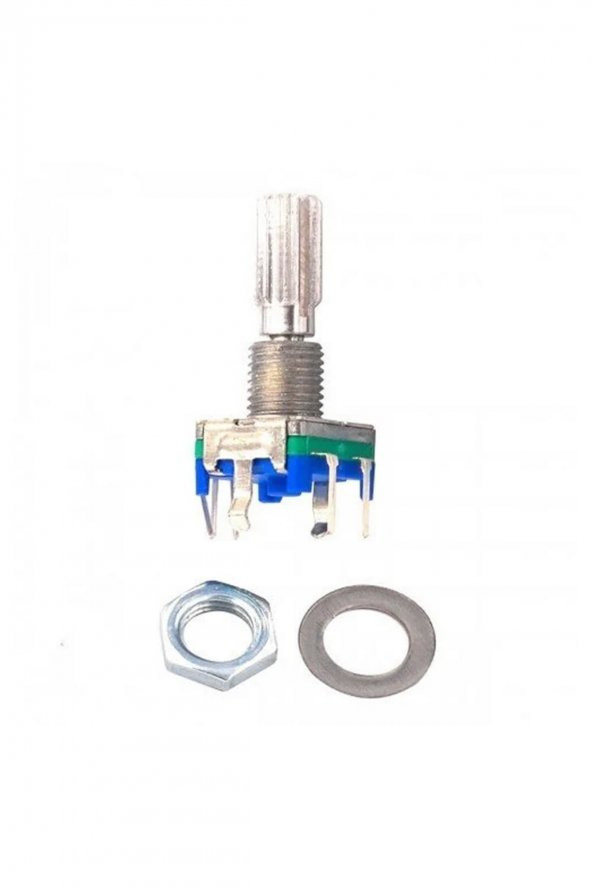 EC11 Rotary Encoder Butonlu 20 Adım Pwm 360 Derece Döner Butonlu Dijital Potansiyometre Menu Motor - 3