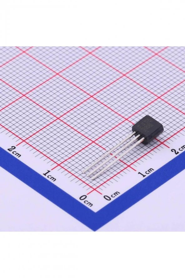 Microchip MCP9700-E/TO Analog Sıcaklık Isı Sensörü  LM35 Muadili -40C +125C 3 Pin To92 Otomotiv Termostat - 6