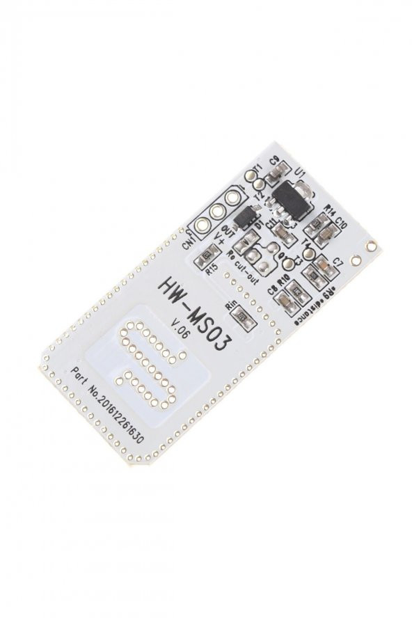 HW-MS03 Mikrodalga Radar Sensör Modül 2.4GHz / 5.8GHz Kablosuz Alarm Dedektör Işık Kontrol Otomatik - 3