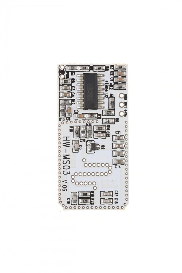 HW-MS03 Mikrodalga Radar Sensör Modül 2.4GHz / 5.8GHz Kablosuz Alarm Dedektör Işık Kontrol Otomatik - 4