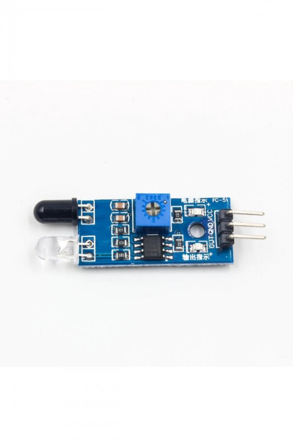 Arduino IR Kızılötesi Engel Algılama Kaçınma Sensörü Akıllı Araba - 4