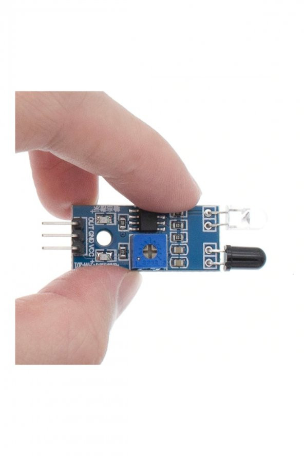 Arduino IR Kızılötesi Engel Algılama Kaçınma Sensörü Akıllı Araba - 6