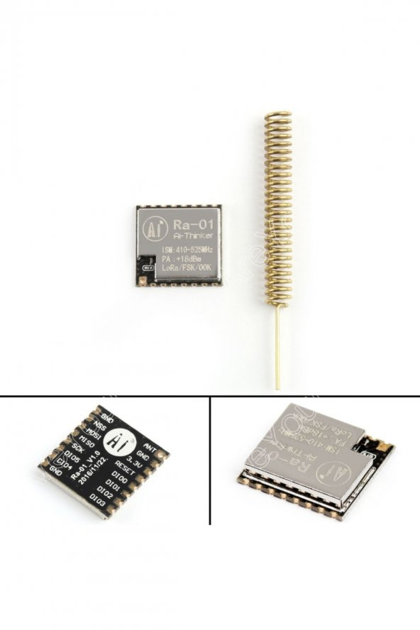 433Mhz Lora RA-01 Kablosuz Haberleşme Modülü 433 Mhz SX1278 Transceiver Uzun Mesafe 0.5km/10km Su - 6