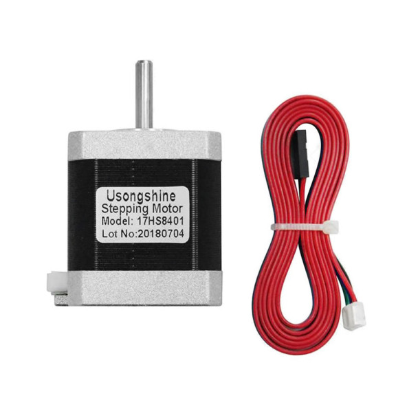 17HS8401 Nema 17 Step Motor 0.5N.m D Mil 2 Faz 1.8A 1.8 Derece 200 Adım 3D Yazıcı Printer - 3