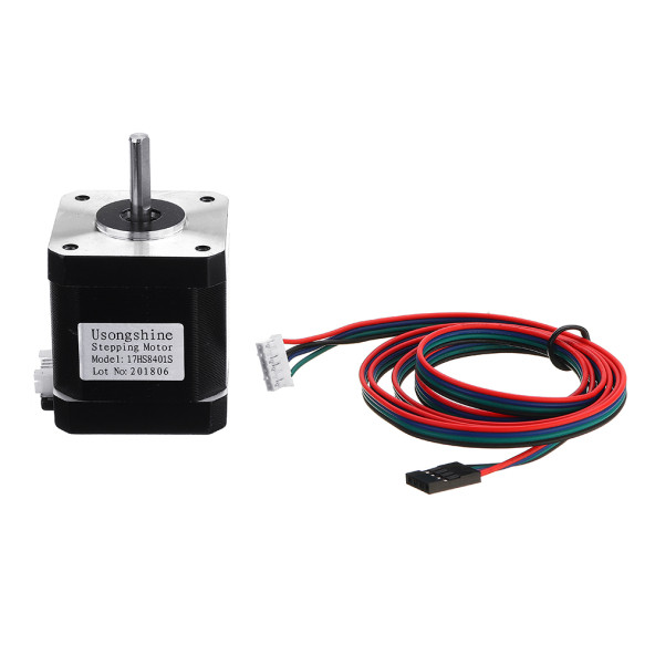 17HS8401 Nema 17 Step Motor 0.5N.m D Mil 2 Faz 1.8A 1.8 Derece 200 Adım 3D Yazıcı Printer - 4