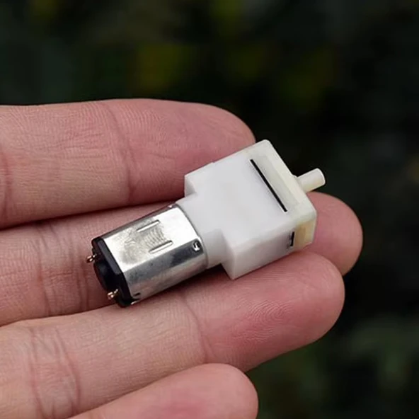 Micro Hava Pompası  3V 30KPa 0.3l/dakika Sessiz Mini Akvaryum Medikal Hava Tankı Gaz Oksijen Motor - 7