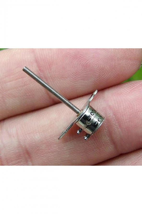 Micro Step Motor Uzun Mil 6x5,5mm 2 Faz  (Dikkat Çok Küçüktür !!) - 3