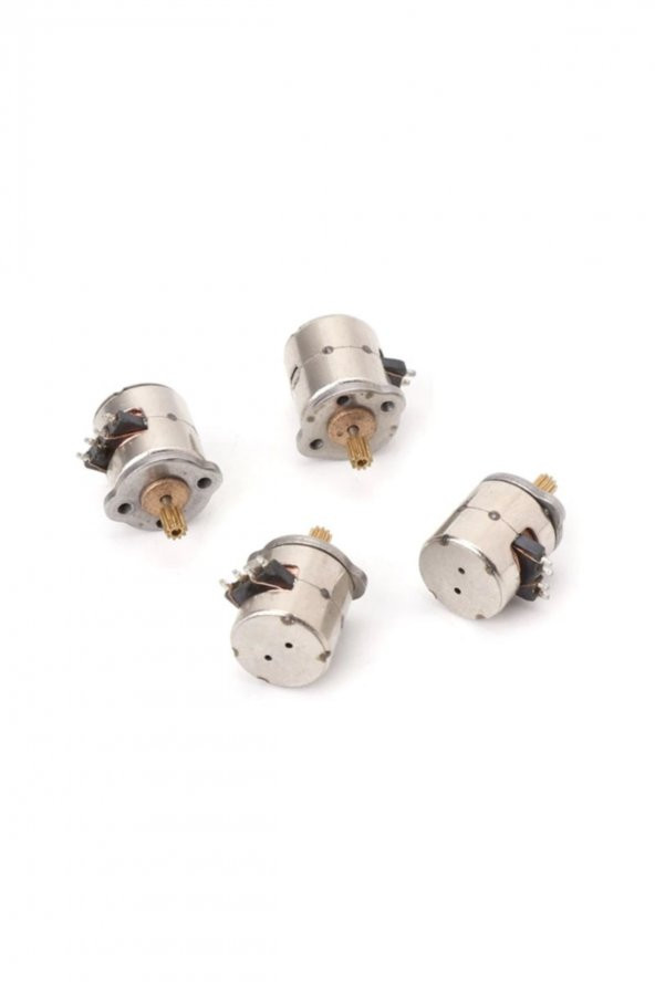 Micro Step Motor 8x9,2mm 2 Faz 4 Telli ( Dikkat Çok Küçüktür !! ) - 4