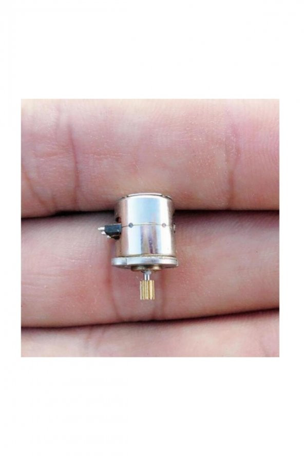 Micro Step Motor 8x9,2mm 2 Faz 4 Telli ( Dikkat Çok Küçüktür !! ) - 5
