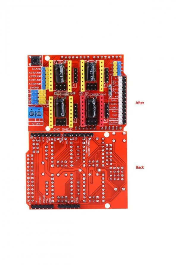 Arduino Cnc Shield A4988 DRV8825 DRV8833 CNC 3D Yazıcı Step Motor - 2