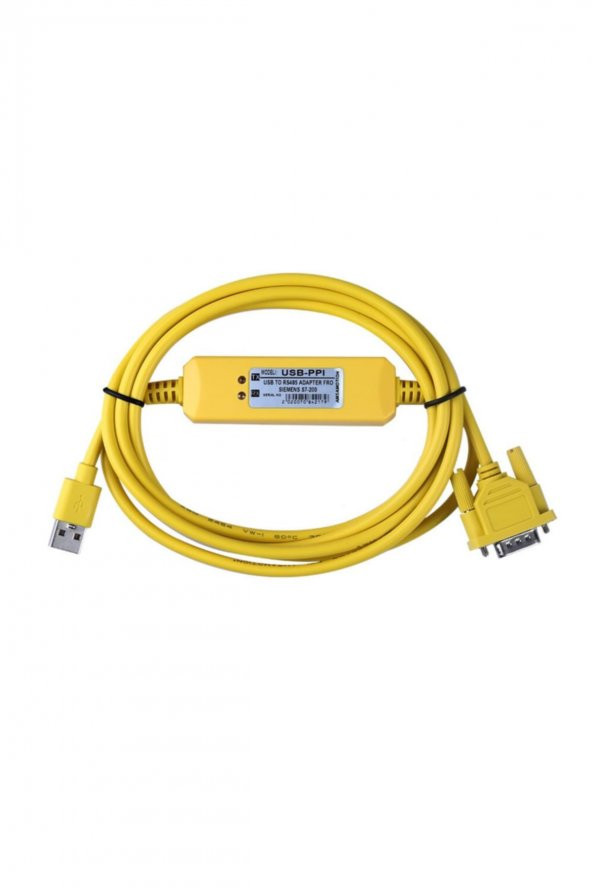 Amsamotion USB-PPI Simens S7 200 PLC Kablosu  Simens S7-200 Serisi Programlama Step 7 Micro Win Endüstriyel Otomasyon - 2