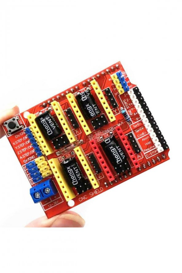 Arduino Cnc Shield A4988 DRV8825 DRV8833 CNC 3D Yazıcı Step Motor - 7