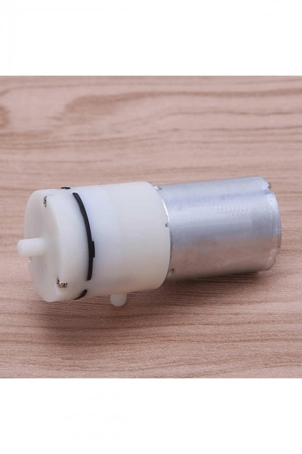 12V Mini Hava Pompası 60KPa 2.8l/dakika Vakum Akvaryum Medikal Hava Tankı Gaz Motor Havalandırma - 3